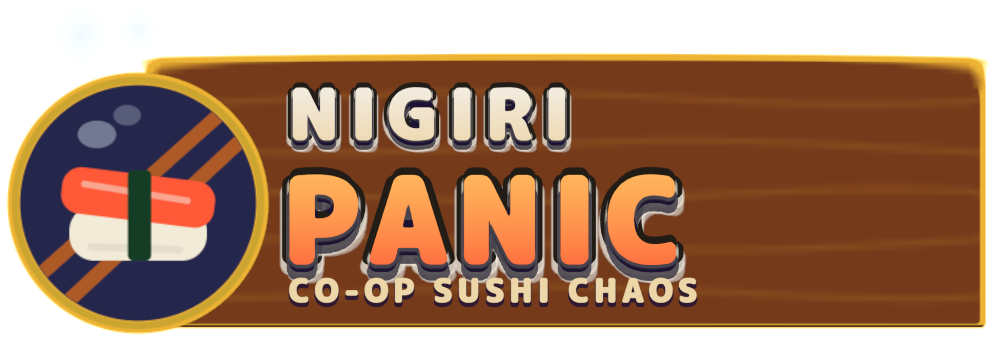 Nigiri Panic logo (English)